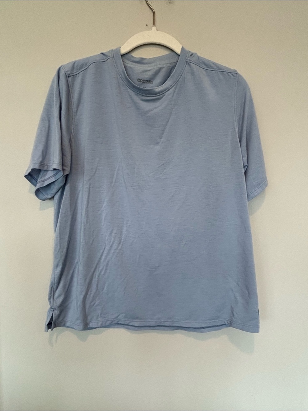 Outdoor Research Light Blue Short Sleeve Crewneck Tee